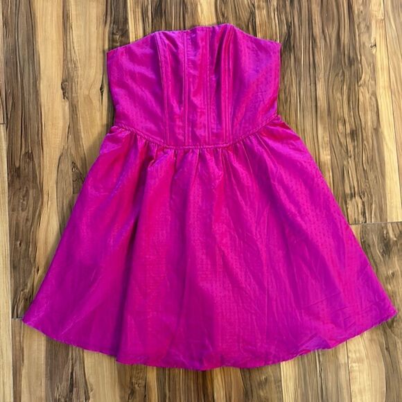 NEW Band Of The Free Pink Strapless Dress - Picture 2 of 5